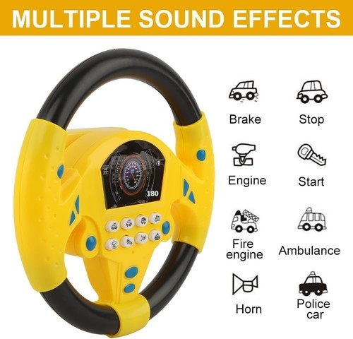 Child steering wheel toy sound - steering,