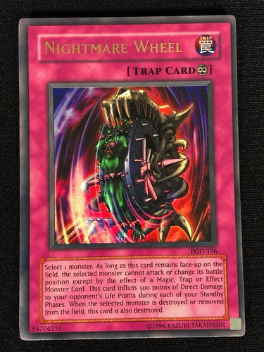 Yugioh nightmare wheel pgd 106 - yugioh,